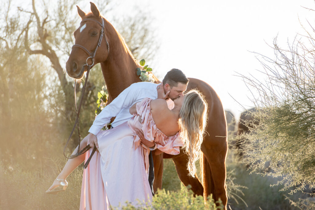 Equestrian Couples Photoshoot in Phoenix Arizona