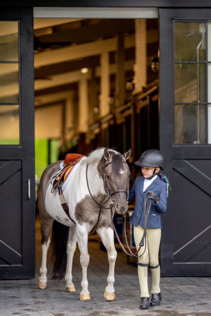 Pony and kid jumper photogrpahed for forest park saddlery 