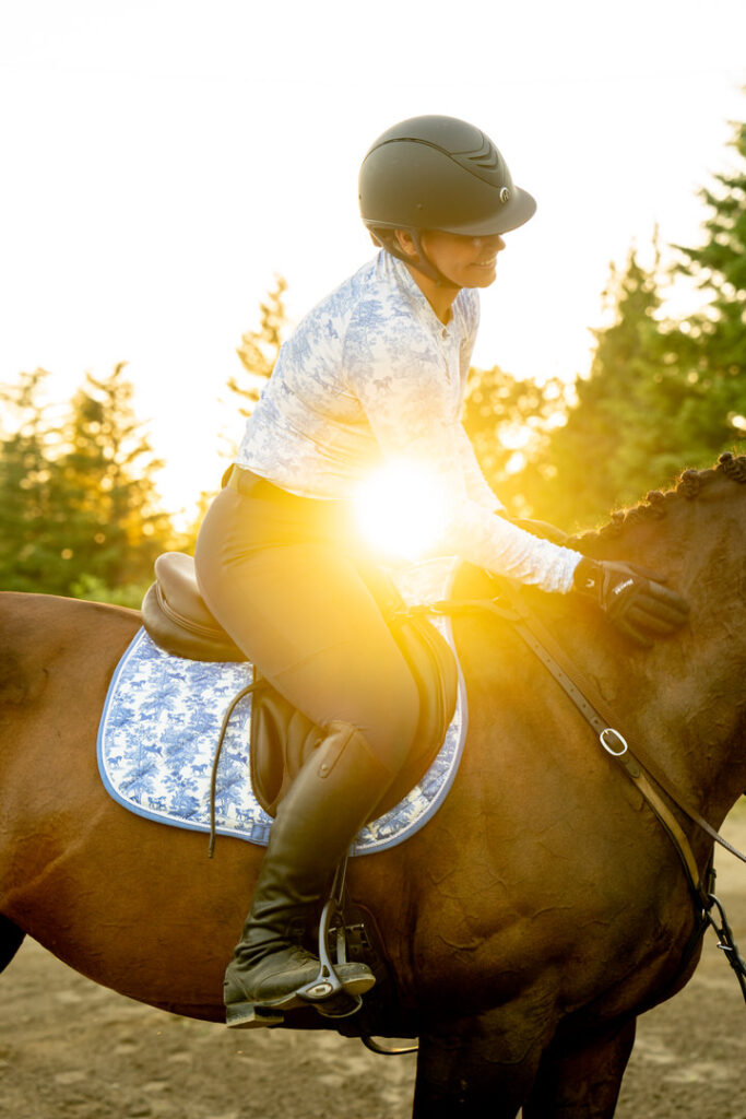 jumper in dapplebay toile equestrian matchy set