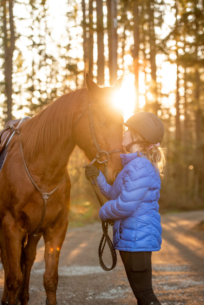 Horse and Rider OTTB 